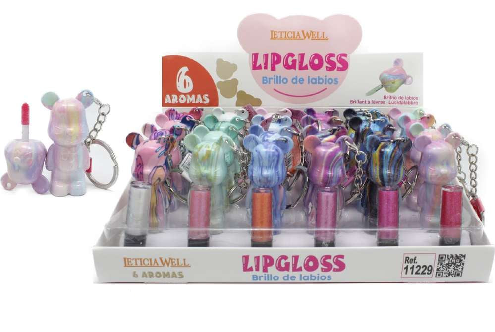 BALSAMO LABIAL LLAVERO OSITO - LETICIA WELL