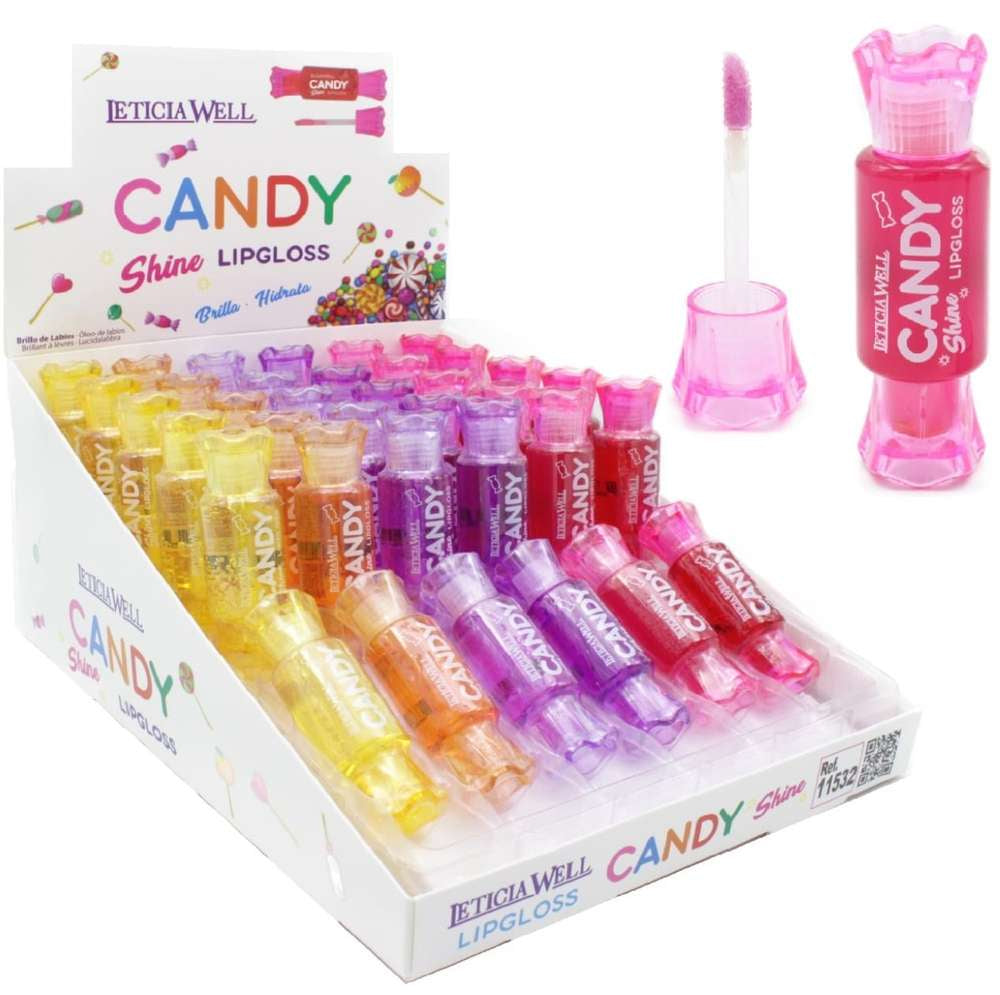 BALSAMO LABIAL GLOSS CANDY - LETICIA WELL