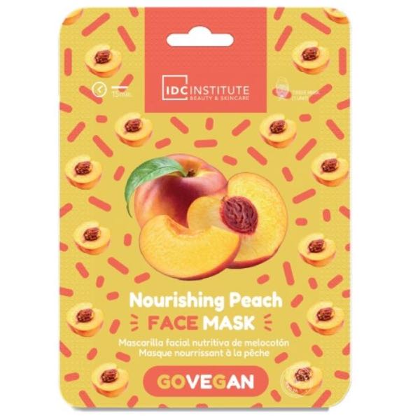 MASCARILLA FACIAL VEGANA NUTRITIVA DE MELOCOTÓN - IDC INSTITUTE