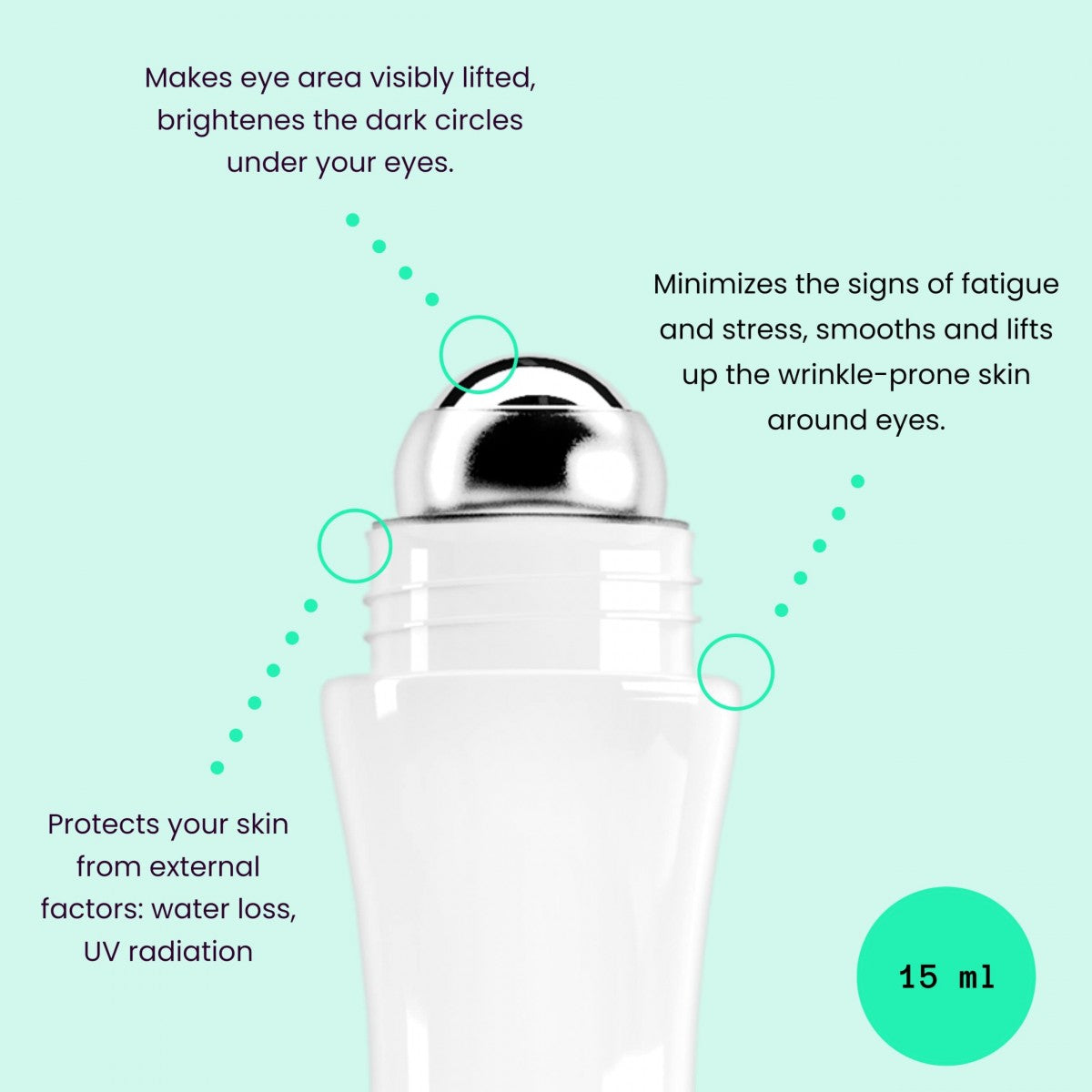 CONTORNO DE OJOS SERUM CUCUMBER - D´DONNA