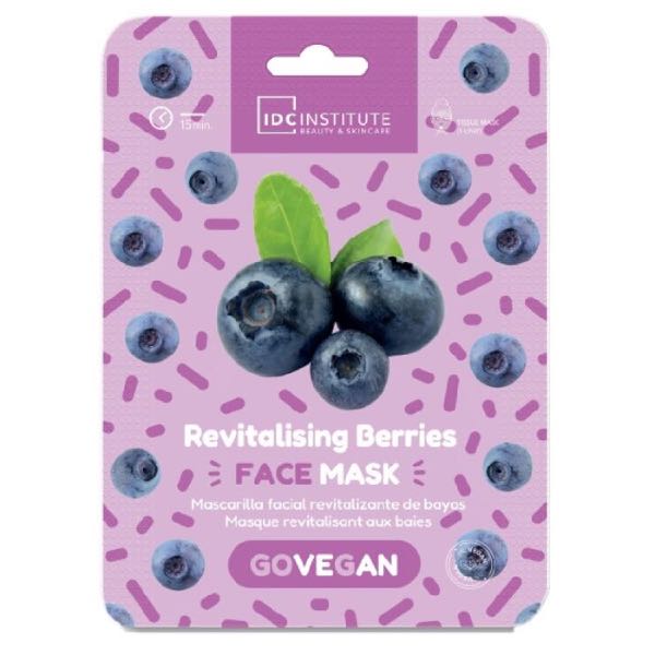 MASCARILLA FACIAL VEGANA REVITALIZANTE BAYA - IDC INSTITUTE